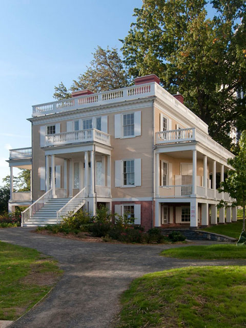 Alexander Hamilton House (Hamilton Grange National Memorial), Upper Manhattan, New York, New York, USA. Photo Credit: US National Park Service