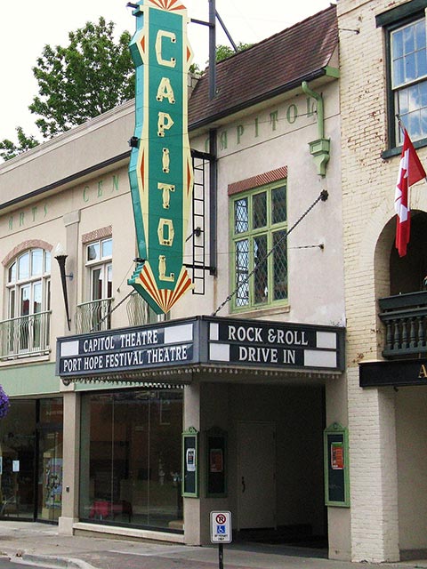Capitol Theatre, Port Hope, Ontario. Photo Credit: Yoho2001, Wikimedia Commons