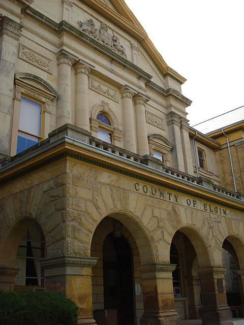 Elgin County Courthouse, St. Thomas, Ontario