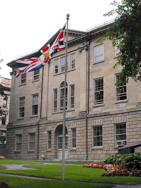 Red Chamber, Province House, Halifax, Nova Scotia, CANADA. Photo Credit: Louperivois, Wikimedia Commons