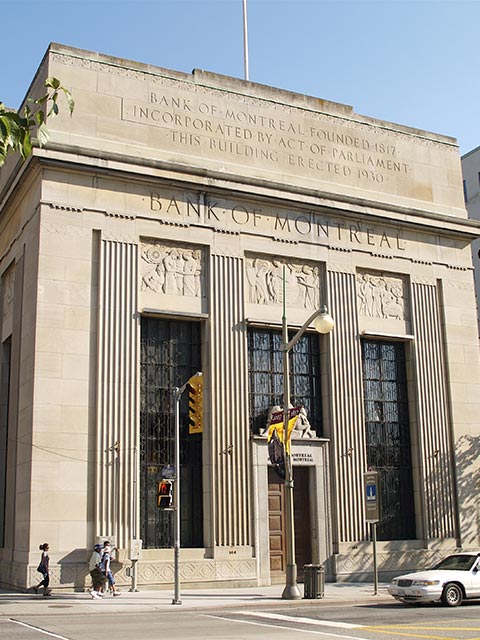 Sir John A. Macdonald Building, formerly the Bank of Montreal, Ottawa, Ontario, Canada