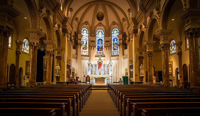 St. Aloysius Catholic Church interior