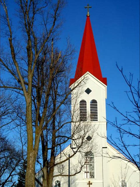 St. Stephen's Catholic Church, Croghan, New York, USA