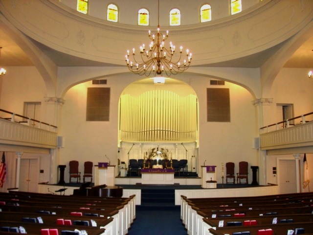 First United Methodist Church interior