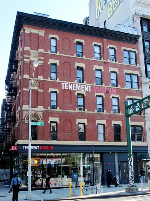 Tenement Museum, Lower East Side, New York City, New York. USA. Photo credit: Beyond My Ken, Wikimedia Commons